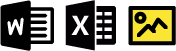 文字原稿・写真データ